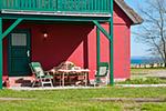 Terrasse - Küstenhof am Kap Arkona - Ferienwohnung "Ostseeblick" - Top-Hundeurlaub