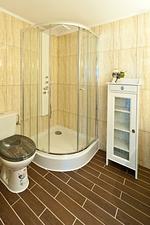 Badezimmer - Küstenhof am Kap Arkona - Ferienwohnung "Ostseeblick" - Top-Hundeurlaub