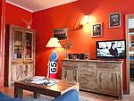 Wohnzimmer - Villa Daheim - Ferienwohnung "Kajüte 12" - Top-Hundeurlaub