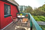 Balkon - Küstenhof am Kap Arkona - Ferienwohnung "Sonnenuntergang" - Top-Hundeurlaub