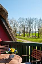Terrasse - Küstenhof am Kap Arkona - Ferienwohnung "Sonnenuntergang" - Top-Hundeurlaub