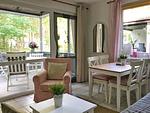 mit Blick auf die Terrasse - Bungalow 68 Glowe - Top-Hundeurlaub