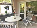 Terrasse - Bungalow 68 Glowe - Top-Hundeurlaub