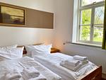 Schlafzimmer - Ferienwohnung am Nationalpark - Top-Hundeurlaub
