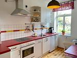 Küche / Küchenzeile - Ferienwohnung am Nationalpark - Top-Hundeurlaub