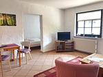 Wohnzimmer - Landpension Dubnitz - Ferienwohnung 10 - Top-Hundeurlaub