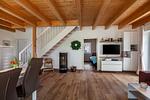 Wohnzimmer - Seeblick Warin - Top-Hundeurlaub