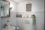 Badezimmer - Ferienwohnung Töwerland 1 - Top-Hundeurlaub