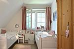 Schlafzimmer - Haus Wattläufer - Wohnung 10 - Top-Hundeurlaub