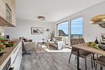 Wohnzimmer - BeachViewTwo - Top-Hundeurlaub