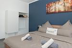 Schlafzimmer - Auszeithaus Wybelsum - Top-Hundeurlaub