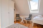 Schlafzimmer DG - Lister Tor 15 - Top-Hundeurlaub