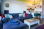 Wohnzimmer - Wattenblick 50-26 - Top-Hundeurlaub