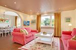 Wohnzimmer - Haus Marie - Top-Hundeurlaub