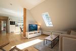 Wohnzimmer - Niilön Fiirsicht - Top-Hundeurlaub