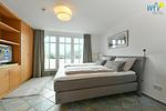 Schlafzimmer - Ferienhaus Inselrose - Top-Hundeurlaub