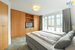 Schlafzimmer - Ferienhaus Inselrose - Top-Hundeurlaub