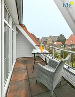 Balkon - Ferienhaus Inselrose - Top-Hundeurlaub