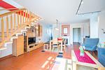 Wohnzimmer - FeWo B66 : strandnah - Top-Hundeurlaub