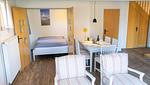 ostfriesische Butze - Schlafzimmer 3 - Deichblick Ferienwohnung im Landlust Osterwarf - Top-Hundeurlaub
