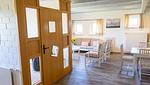 Wohn-/ Essbereich - Deichblick Ferienwohnung im Landlust Osterwarf - Top-Hundeurlaub