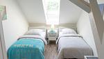 Schlafzimmer 2 - Deichblick Ferienwohnung im Landlust Osterwarf - Top-Hundeurlaub