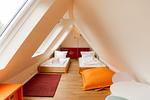 Schlafzimmer 2 OG - Kunterbunt - Top-Hundeurlaub