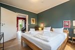Schlafzimmer - Madeleines Nest EG - Top-Hundeurlaub