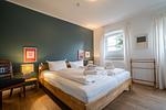 Schlafzimmer - Madeleines Nest EG - Top-Hundeurlaub