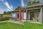 Terrasse - Ferienhaus Bodden Hus 27 Feriendorf Klein Stresow Rügen - Top-Hundeurlaub