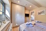 Schlafzimmer - Ferienwohnung Wandashorst 25 Feriendorf Klein Stresow Rügen - Top-Hundeurlaub