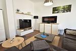 Wohnzimmer - Ferienwohnung Strandnest in der Villa Gudrun Binz - Top-Hundeurlaub