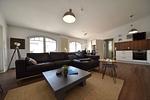Wohnzimmer - Ferienwohnung Strandnest in der Villa Gudrun Binz - Top-Hundeurlaub