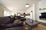 Wohnzimmer - Ferienwohnung Strandnest in der Villa Gudrun Binz - Top-Hundeurlaub