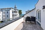 Balkon - Ferienwohnung Strandnest in der Villa Gudrun Binz - Top-Hundeurlaub