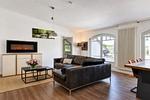Wohnzimmer - Ferienwohnung Strandnest in der Villa Gudrun Binz - Top-Hundeurlaub