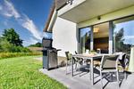 Terrasse - Ferienwohnung Haubentaucher 25 im Wreecher Idyll Rügen - Top-Hundeurlaub