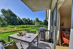 Terrasse - Ferienwohnung Haubentaucher 25 im Wreecher Idyll Rügen - Top-Hundeurlaub