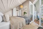 Schlafzimmer - Ferienhaus "Bernsteinblau" Schönberg - Holm - Top-Hundeurlaub