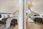 Schlafzimmer - Ferienhaus "Bernsteinblau" Schönberg - Holm - Top-Hundeurlaub