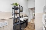 Badezimmer - Ferienhaus "Bernsteinblau" Schönberg - Holm - Top-Hundeurlaub