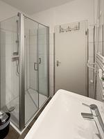 Badezimmer - Ferienwohnung "Lütj Seeröver" - Top-Hundeurlaub