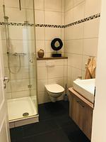 Badezimmer - Bogenhuus unten - Top-Hundeurlaub
