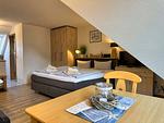 Wohnzimmer - Haus Elfriede, Appartment Oststrand Wohnung 7 - Top-Hundeurlaub
