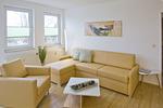 Wohnzimmer - FeWo13: Strand,Balk,Pool,Sauna - Top-Hundeurlaub