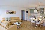 Wohnzimmer - FeWo13: Strand,Balk,Pool,Sauna - Top-Hundeurlaub
