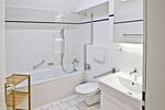 Badezimmer - FeWo13: Strand,Balk,Pool,Sauna - Top-Hundeurlaub