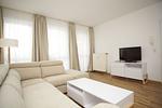 Wohnzimmer - FeWo06:Strand,Terr.,Pool,Sauna - Top-Hundeurlaub