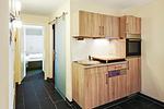 Küchenzeile mit Backofen - Resort Deichgraf 27-15 - Top-Hundeurlaub