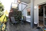 Terrasse - Appartementanlage Zaunkönig Fewo 5 - Top-Hundeurlaub